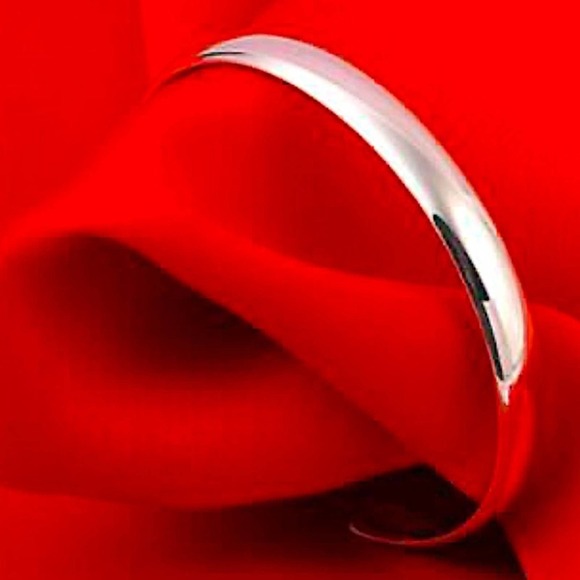 Thick Sterling Silver Cuff Bracelet, Cuff, Personalized Message, Message Bangle - Picture 8 of 13